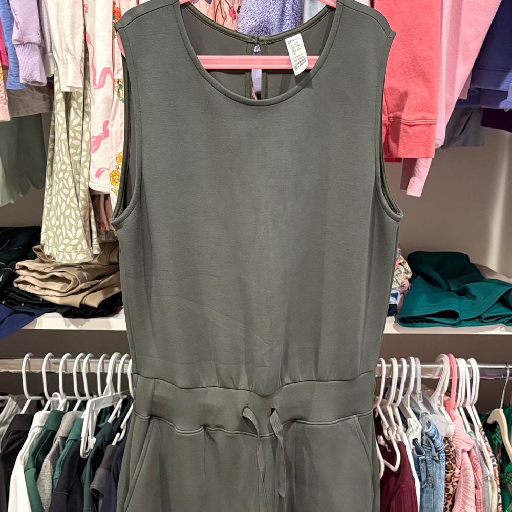 SPANX Olive Green jumpsuit